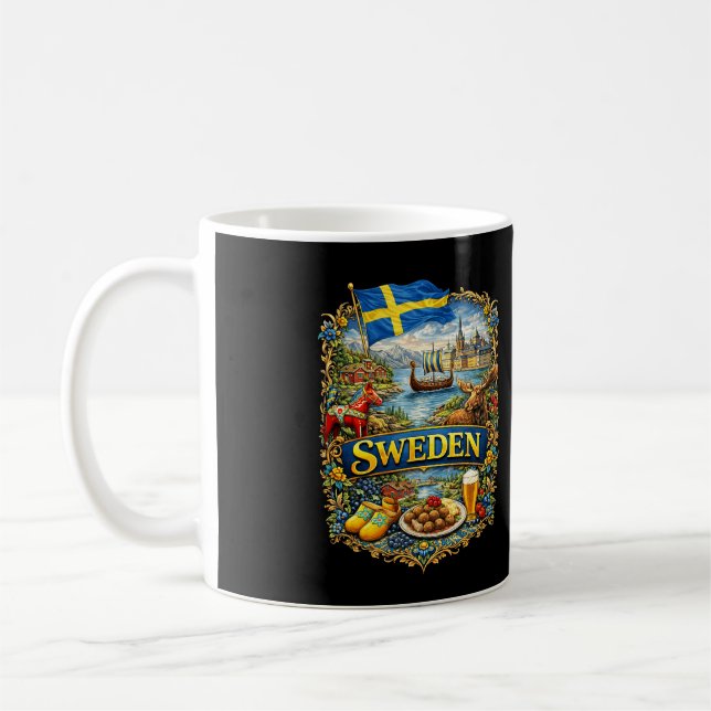 Sweden Coffee Mug (Left)
