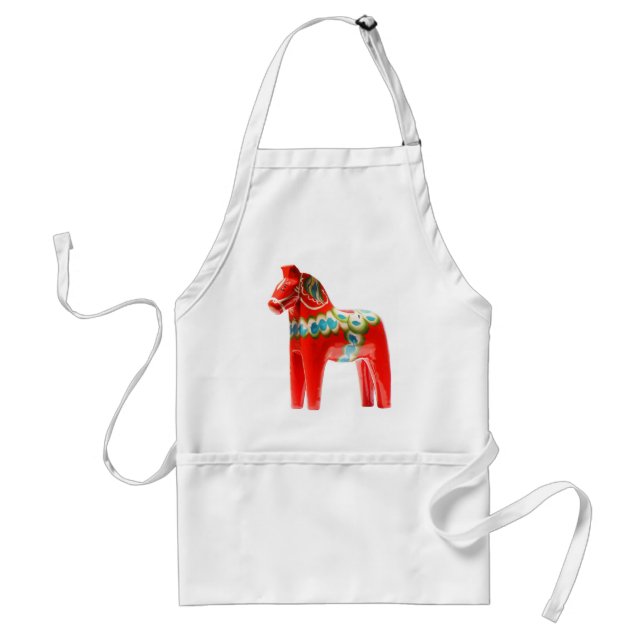Sweden Dala Horse Standard Apron (Front)