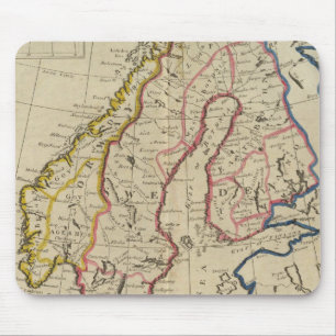 Sweden, Denmark, Norway and Finland 2 Mouse Mat