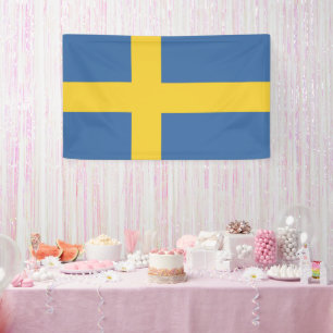 Sweden flag banner