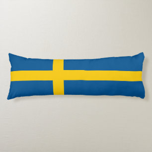 Sweden Flag Body Cushion