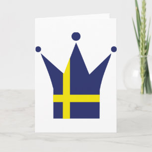 Sweden Flag Card