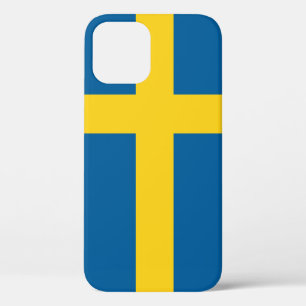 sweden flag iPhone 12 pro case