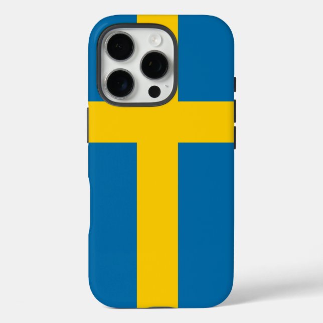 Sweden Flag Case-Mate iPhone Case (Back)