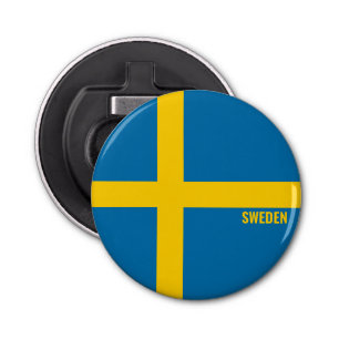 Sweden Flag Delightful Patriotic Bottle Opener