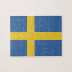 Sweden flag jigsaw puzzle
