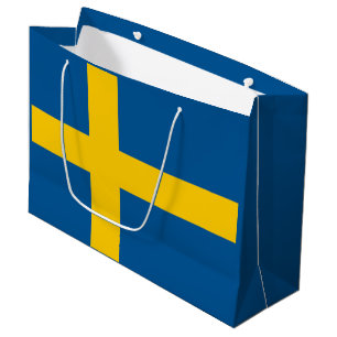 Sweden Flag Large Gift Bag
