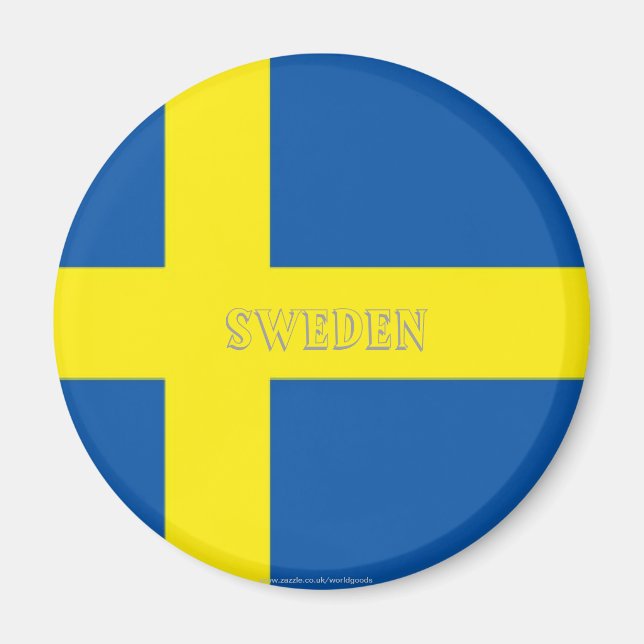 Sweden flag magnet (Front)