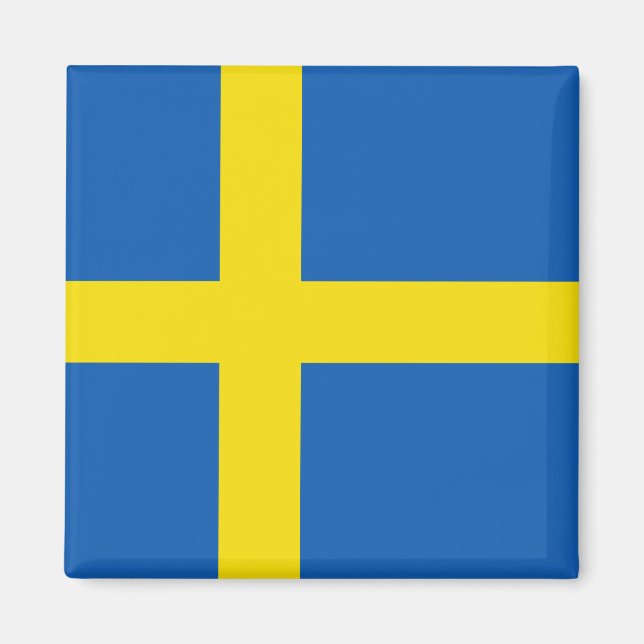 Sweden Flag Magnet (Front)