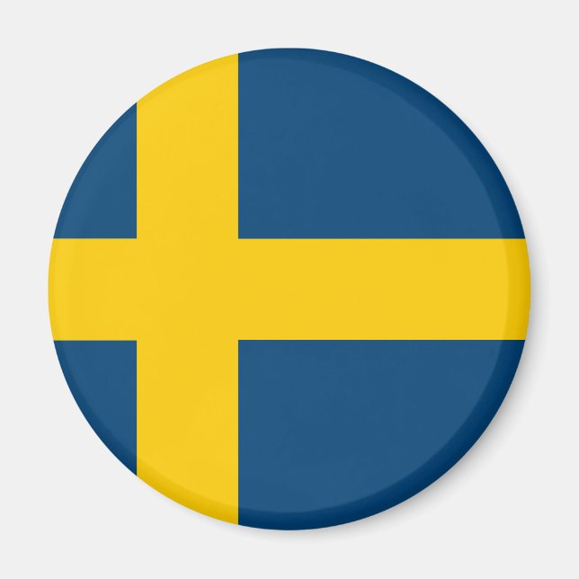 Sweden Flag Magnet (Front)