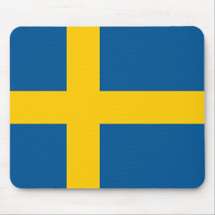 Sweden Flag Mouse Mat