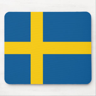 Sweden Flag Mouse Mat