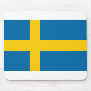 Sweden Flag Mouse Mat