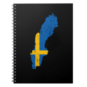 Sweden Flag Notebook