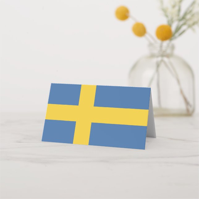 Sweden flag place card (Front)
