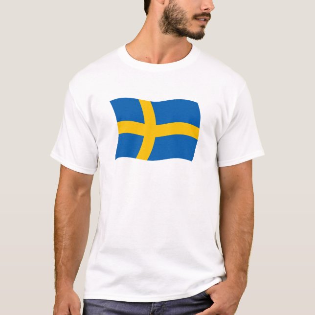 Sweden Flag Shirt (Front)