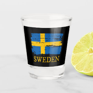Sweden Flag Shot Glass