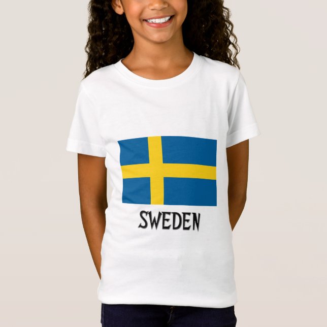 Sweden Flag T-Shirt (Front)