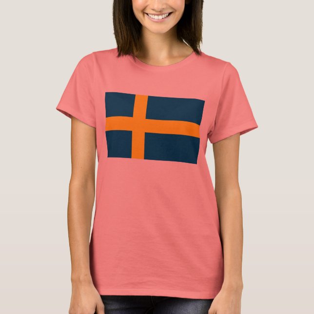 Sweden Flag T-shirt (Front)