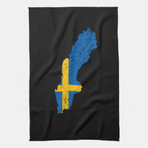 Sweden Flag Tea Towel
