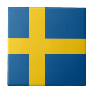 Sweden Flag Tile