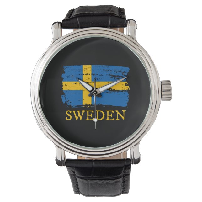 Sweden Flag Watch (Front)
