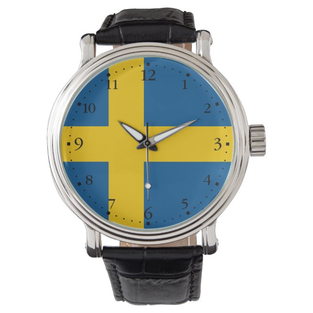 Sweden Flag Watch (Front)