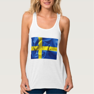Sweden Flag Women's Tank Top