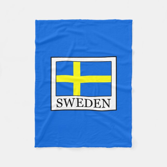 Sweden Fleece Blanket (Front)
