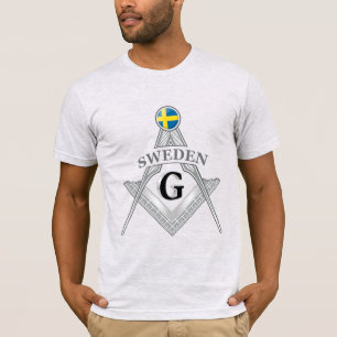 Sweden freemasonry sign T-Shirt