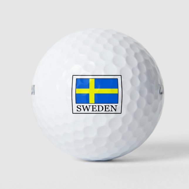 Sweden Golf Balls (Front)