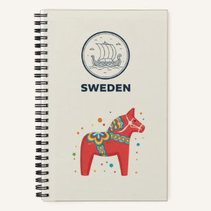 Sweden Heritage & Nordic Travel Photo Archive Notebook