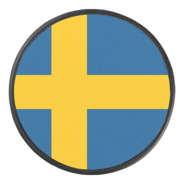 Sweden Hockey Puck (Front)