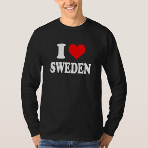 Sweden - I Heart Sweden - I Love Sweden T-Shirt