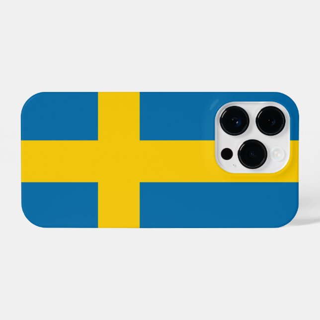 Sweden iPhone Case (Back Horizontal)