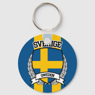 Sweden Key Ring