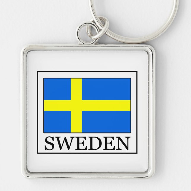 Sweden Key Ring (Front)