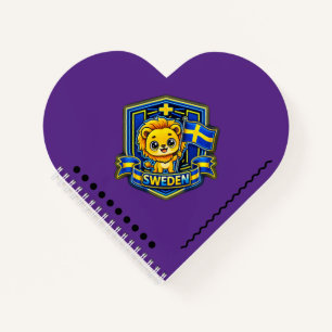 Sweden Kids Notebook
