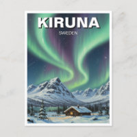 Sweden Kiruna Aurora Northern Lights
