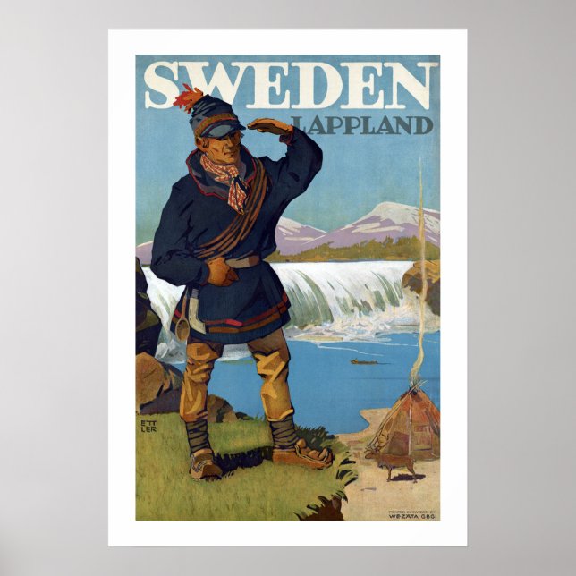Sweden ~ Lappland Poster (Front)