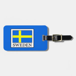Sweden Luggage Tag