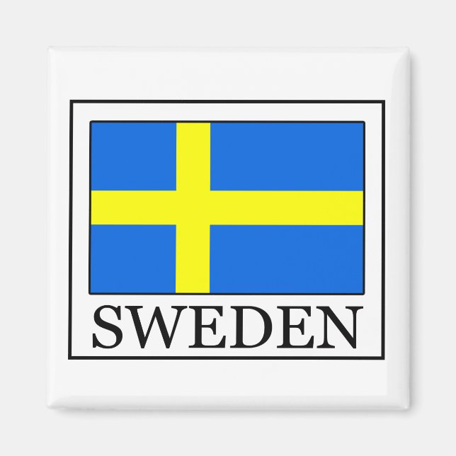 Sweden Magnet (Front)