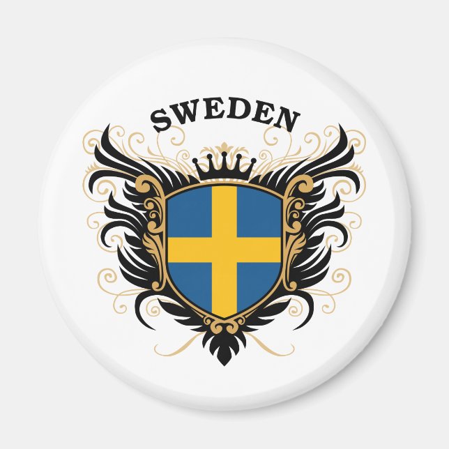 Sweden Magnet (Front)