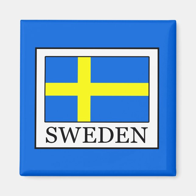 Sweden Magnet (Front)