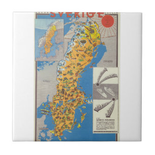 Sweden Map Tile