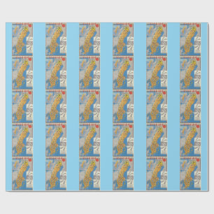 Sweden Map Wrapping Paper