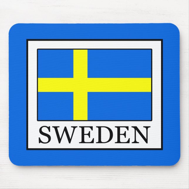 Sweden Mouse Mat (Front)