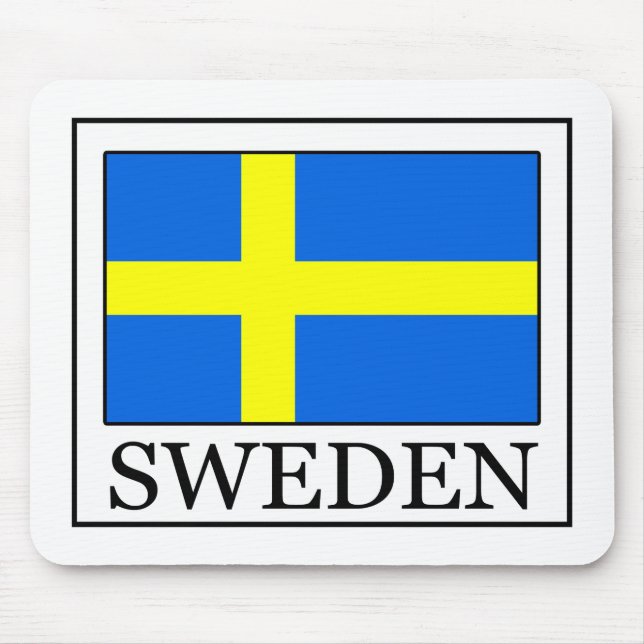 Sweden Mouse Mat (Front)