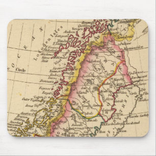 Sweden, Norway 2 Mouse Mat