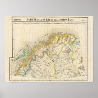 Sweden, Norway Atlas Map